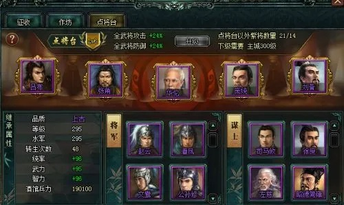 详解三国群英记角色子嗣技能搭配策略：从最佳孕育策略到合理布局的完美指南