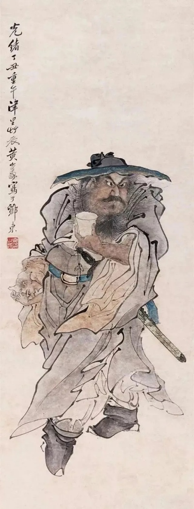 (钟馗画像作品)钟馗最经典十幅画：揭开传说中的神秘面纱，探寻历史之谜