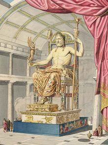 古希腊神话中的众神之王宙斯：掌控天空的神祇以及奥林匹斯众神的领袖