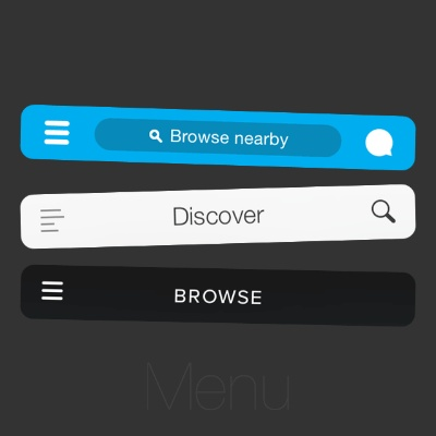 非常普通的鹿内置功能菜单版：简单易用的鹿内部功能导航菜单设计