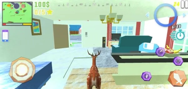 非常普通的鹿内置功能菜单版：简单易用的鹿内部功能导航菜单设计